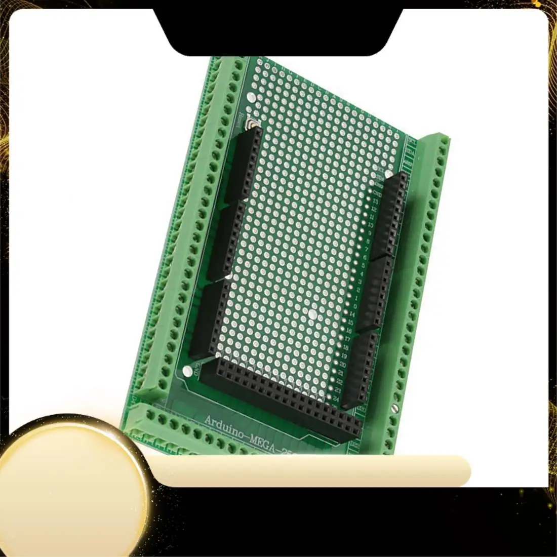 

For Mega 2560 R3 Double-Side PCB Prototype Screw Terminal Block Shield Board Expanding Board