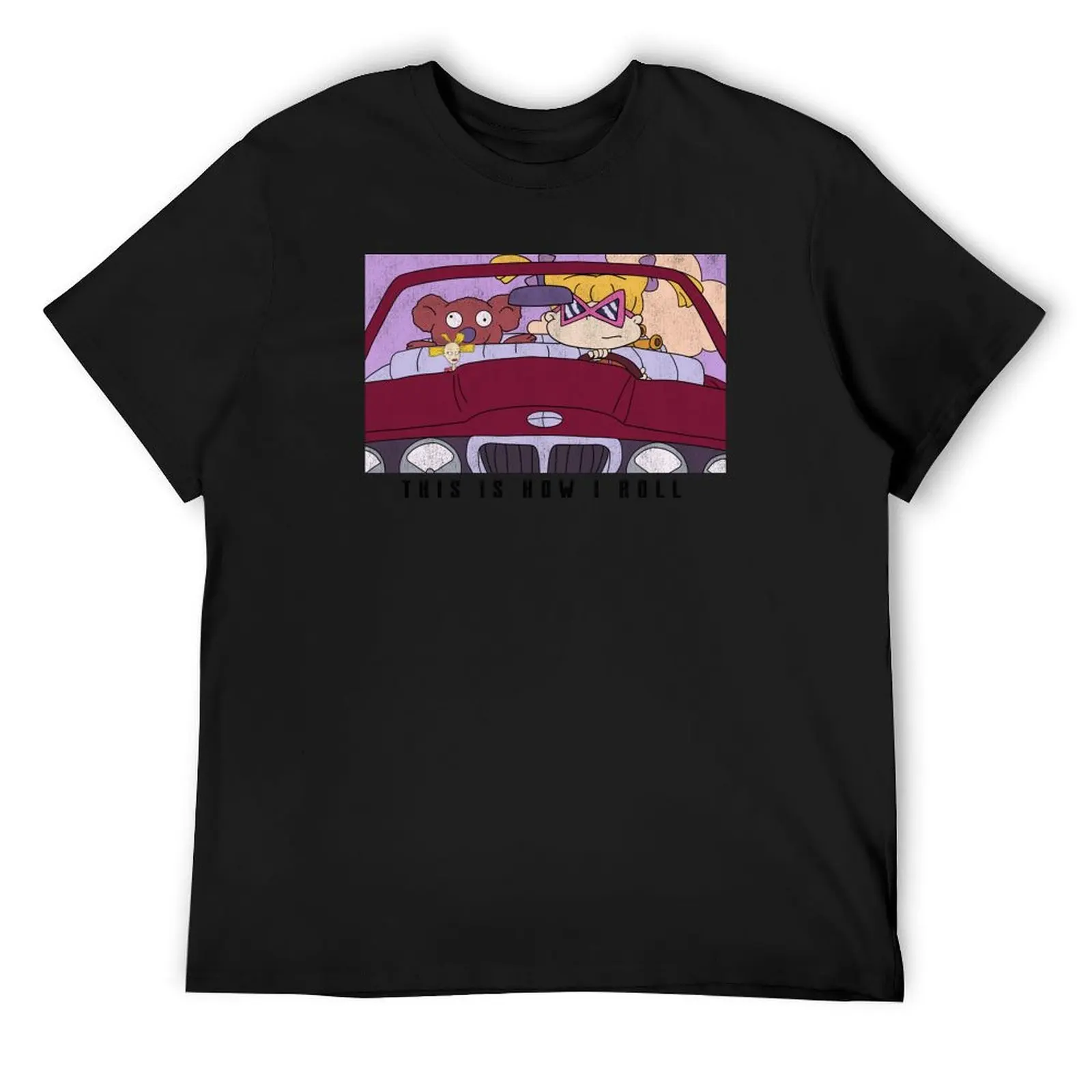 

Rugrats Angelica And Cynthia This Is How I Roll T-Shirt graphic t shirt vintage men clothes