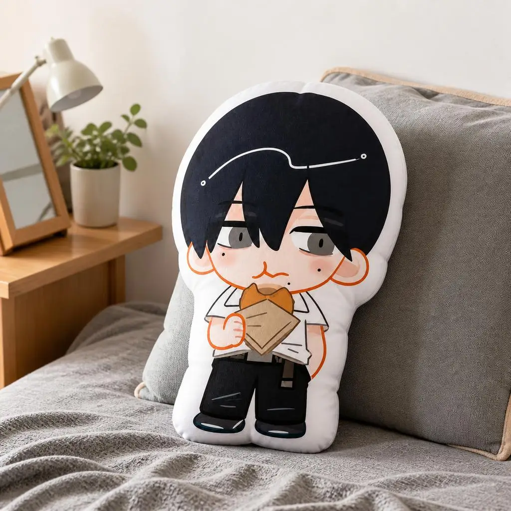 The Summer Hikaru Died Yoshiki Plush Pillow Cushion Irregular Stuffed Throw Pillow Home Decor Gift Sofa Bed Couch