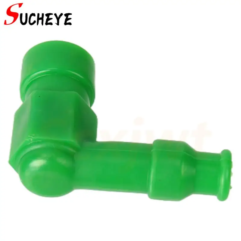 90Degree Spark Plug Cap Boot Silicone Waterproof Non Resistor Unisersal Caps For Motorcycle Dirt Pit Bike Scooter ATV Buggy Quad