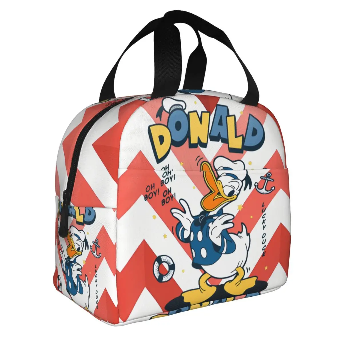 Disney Insulation Rice Bag Donald Duck Girl Kid unico per pranzo Picnic Storage isolamento a tenuta stagna