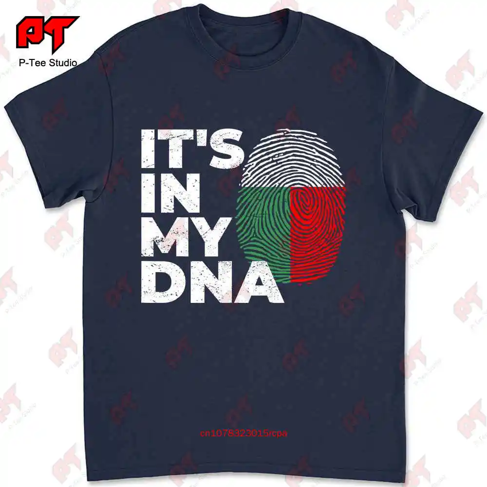 Patriotism Flag Pride Patriot It’S In My Dna Madagascar T-shirt 0XNG