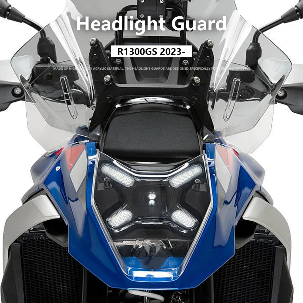 

Motorcycle Headlight Guard Protector Acrylic Headlamp Protective Cover New For BMW R1300GS 1300GS R1300 GS gs1300 2023 2024 2025