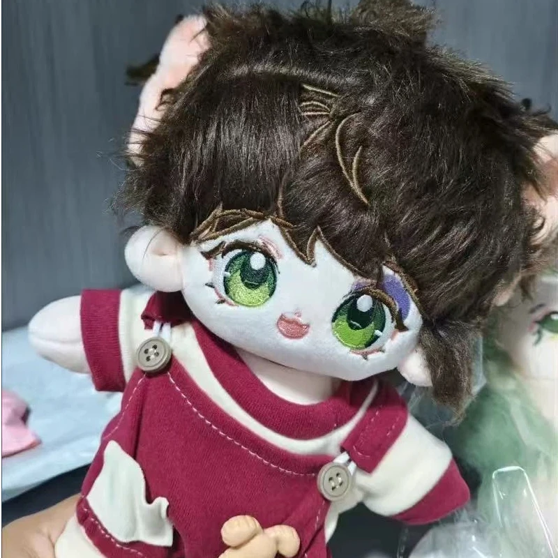 Peluche de 20CM de anime Identity V Luca Balsa prisionero, muñecos de peluche de juguete para niños, Cosplay Kawaii, vestido de cuerpo suave, regalo de Navidad de algodón