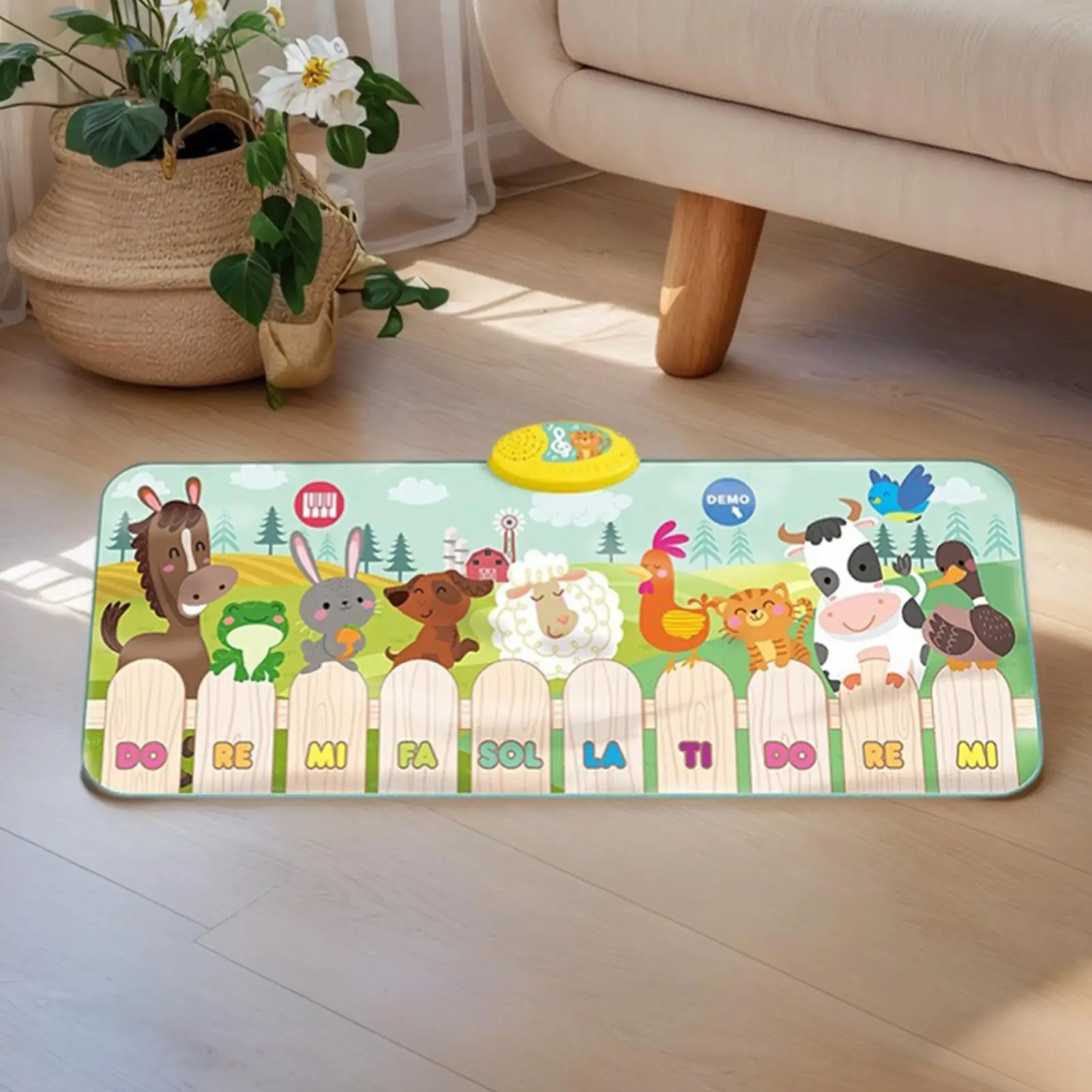 แผ่นรองเปียโนสำหรับเด็ก แผ่นรองเล่นดนตรี คีย์บอร์ด ของเล่นดนตรีสำหรับเด็กเล็ก ของเล่นเสริมพัฒนาการ ของขวัญสำหรับเด็กหญิงและเด็กชาย