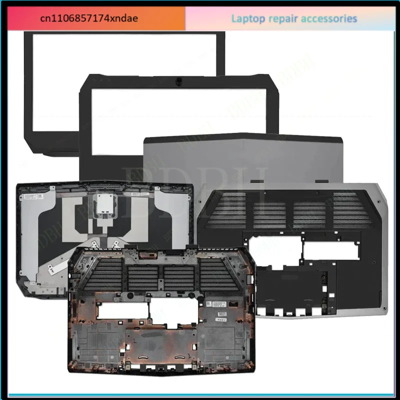 For LCD back cover/front Suitable for Dell  Alienware 13 R2 P56G series laptops panel/hinge/palm rest/bottom shell ABCDE Cover