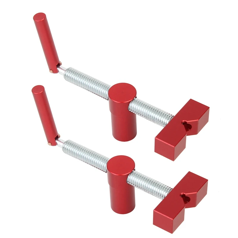 Woodworking Desktop Clip Fast Fixed Clip Quick Fixture Clamping Tool For 20MM Hole Woodworking Bench Dog Tool Easy To Use -Red