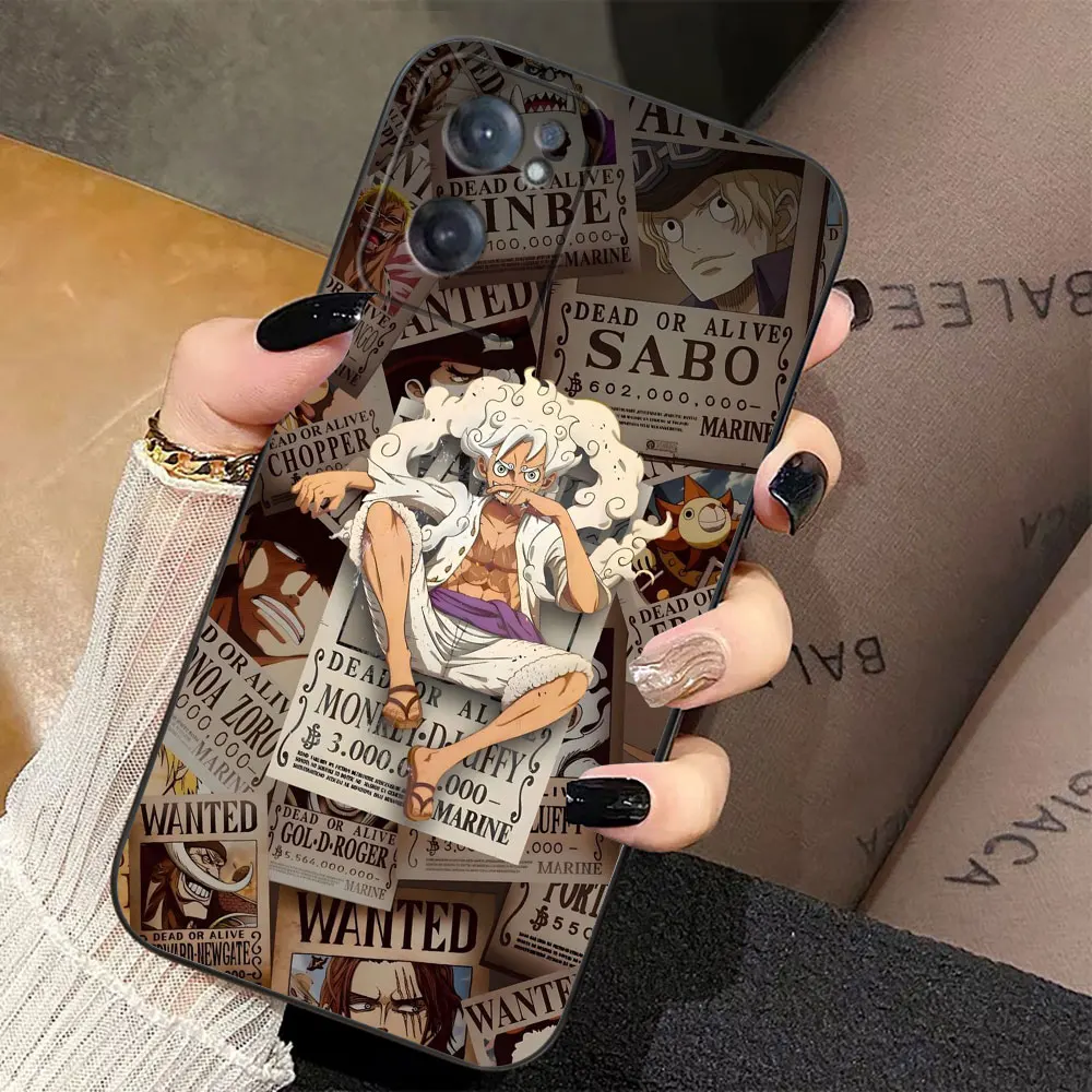 One P-Piece Luffys Gear 5 Phone Case For iphone Apple 17 AIR 17E 16E 16 15 14 13 12 11 Pro Max XR 8 7 Plus TPU Case Shell Cover view 4