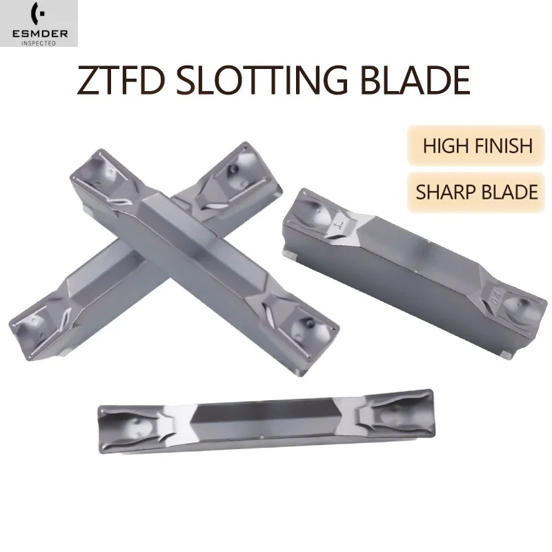 

ZTFD0303-MG ZTGD0404-MG ZTHD0504-MG Токарные пластины для обработки канавок Твердосплавные долбежные лезвия Токарный станок с ЧПУ Режущие инструменты для нержавеющей стали
