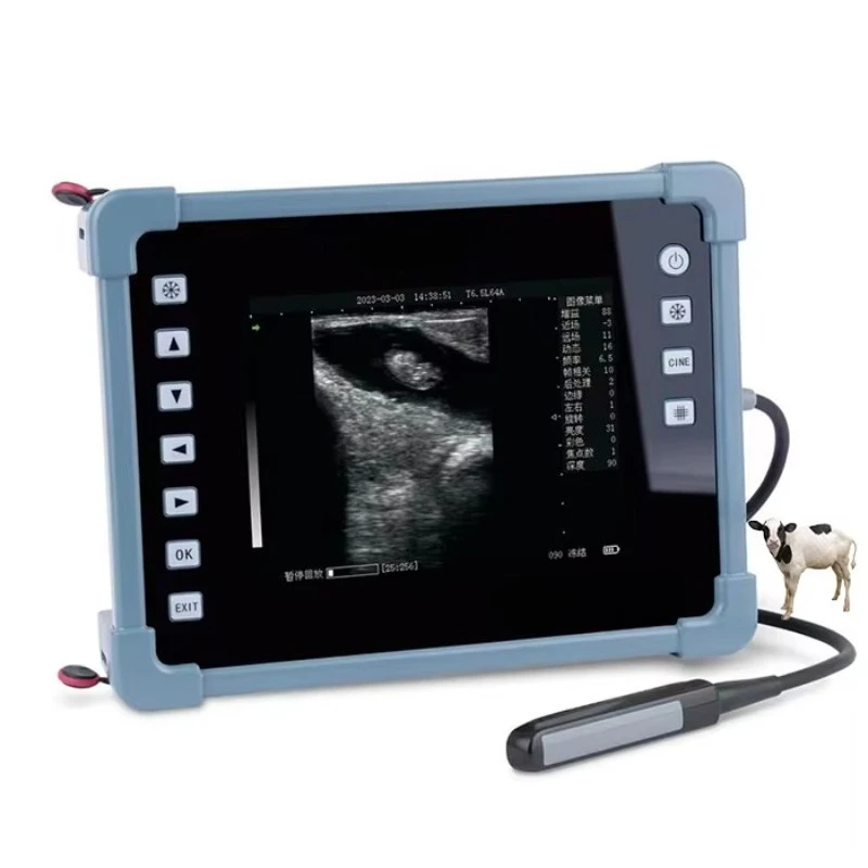 Ce Certified Cow Sonar Digital Ultrasound Veterinary Ultrasound Scanner Portable Veterinary Sheep Tester Cattle
