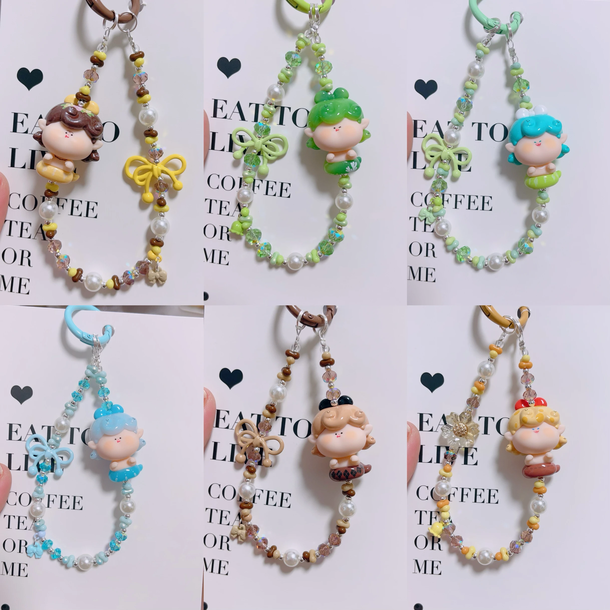 

Amarilis Ocean Series Generation Ii Small Snake Mobile Phone Chain Key Chain Bag Chain Handmade Diy Fashionable And Cute Pendant