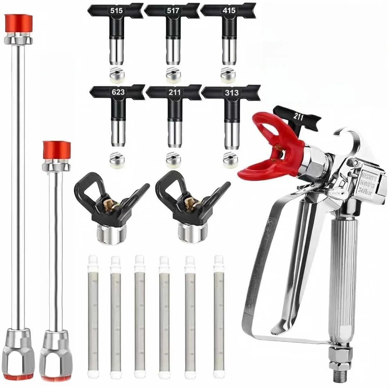 3600psi-high-pressure-airless-paint-spray-gun-with-517-tip-nozzle-guard-pump-sprayer-and-airless-spraying-machine