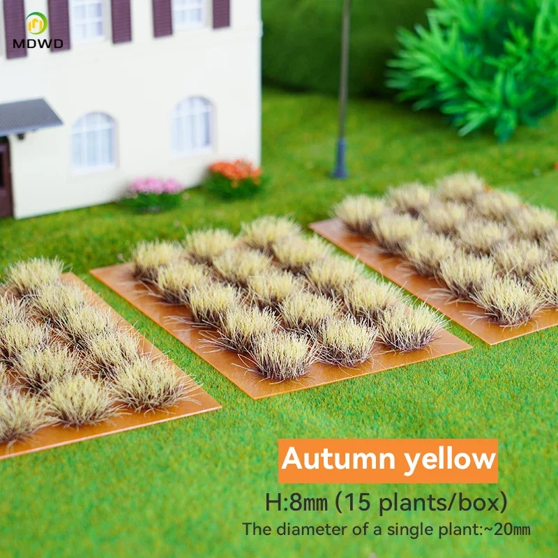 Miniatur-Blumen-Ho-DIY-Modellbau, handgefertigtes Spielzeug – Diorama-Dekorationsset für Militärszene