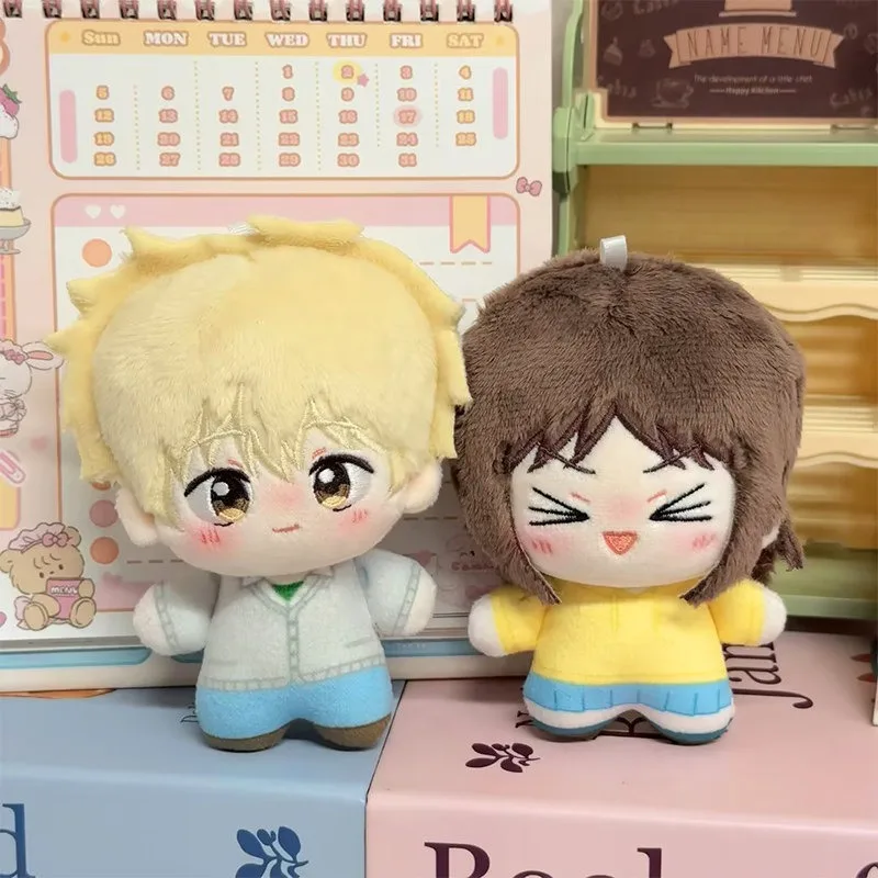 Anime Sosuke Shima Mitsumi Iwakura Mika Egashira 10cm Cute Cotton Doll Pendant Plush Gift Doll Toys