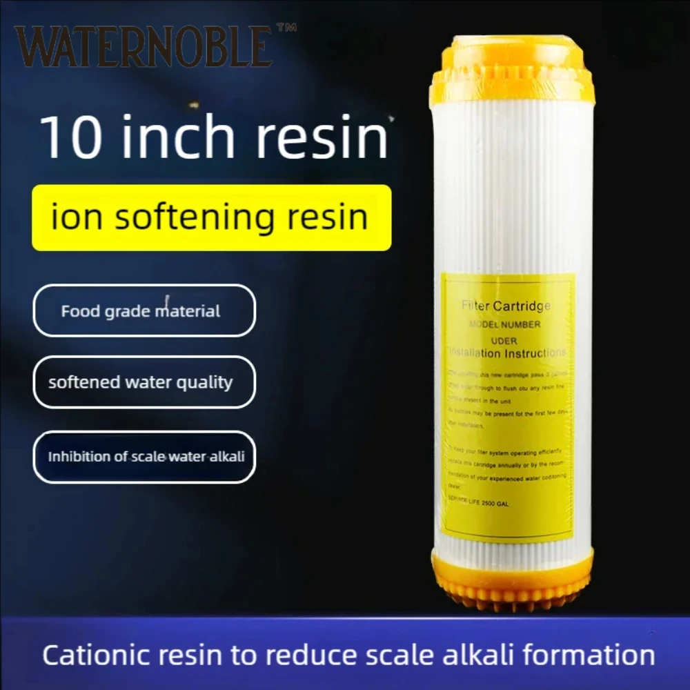 Waternoble 10 Inch Water Softening Activated Carbon Filter for Reverse Osmosis Reduce Hardness Improve Purity with Long Lasting