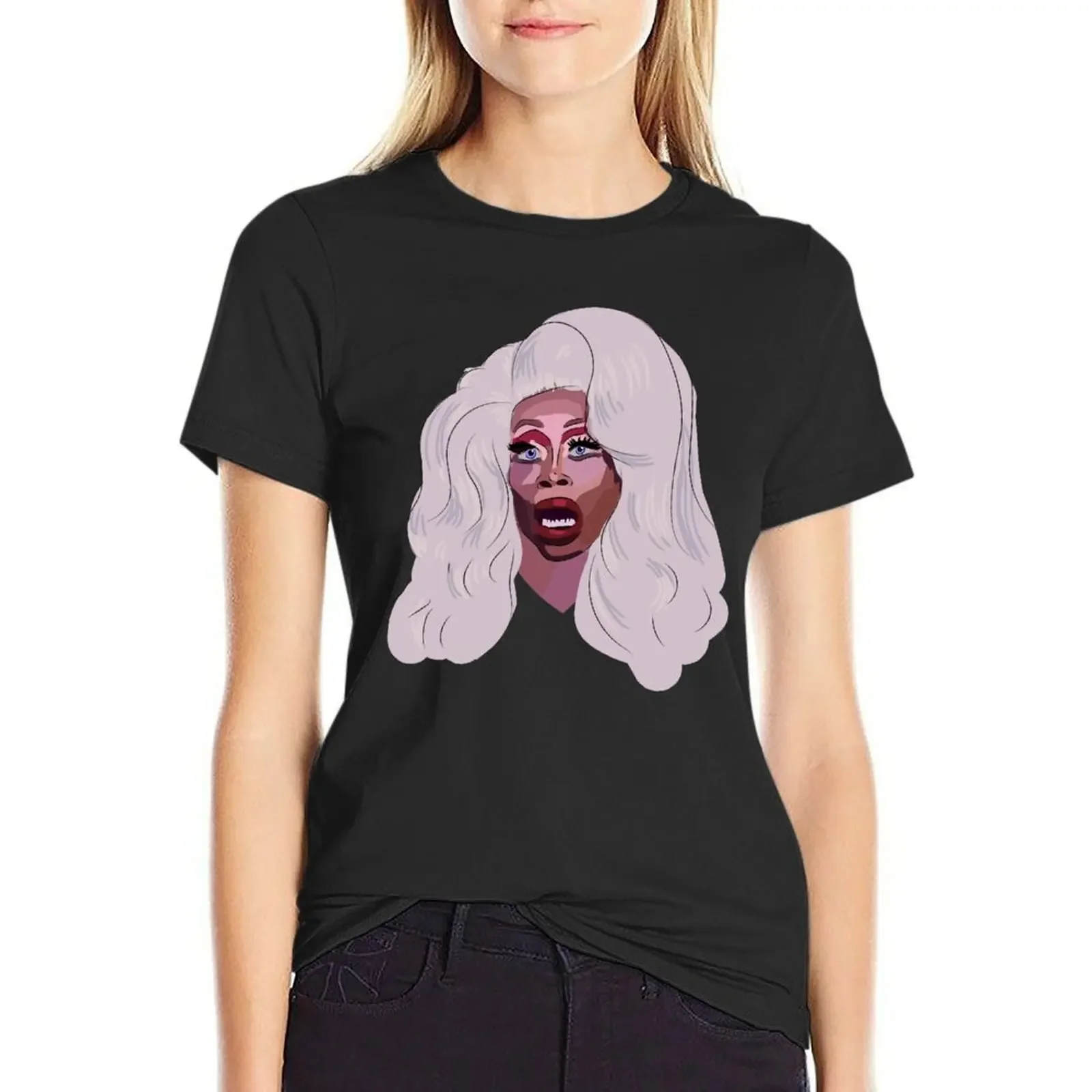 

dream death [monique heart] T-Shirt quick-drying anime clothes plus sizes plain Woman clothing
