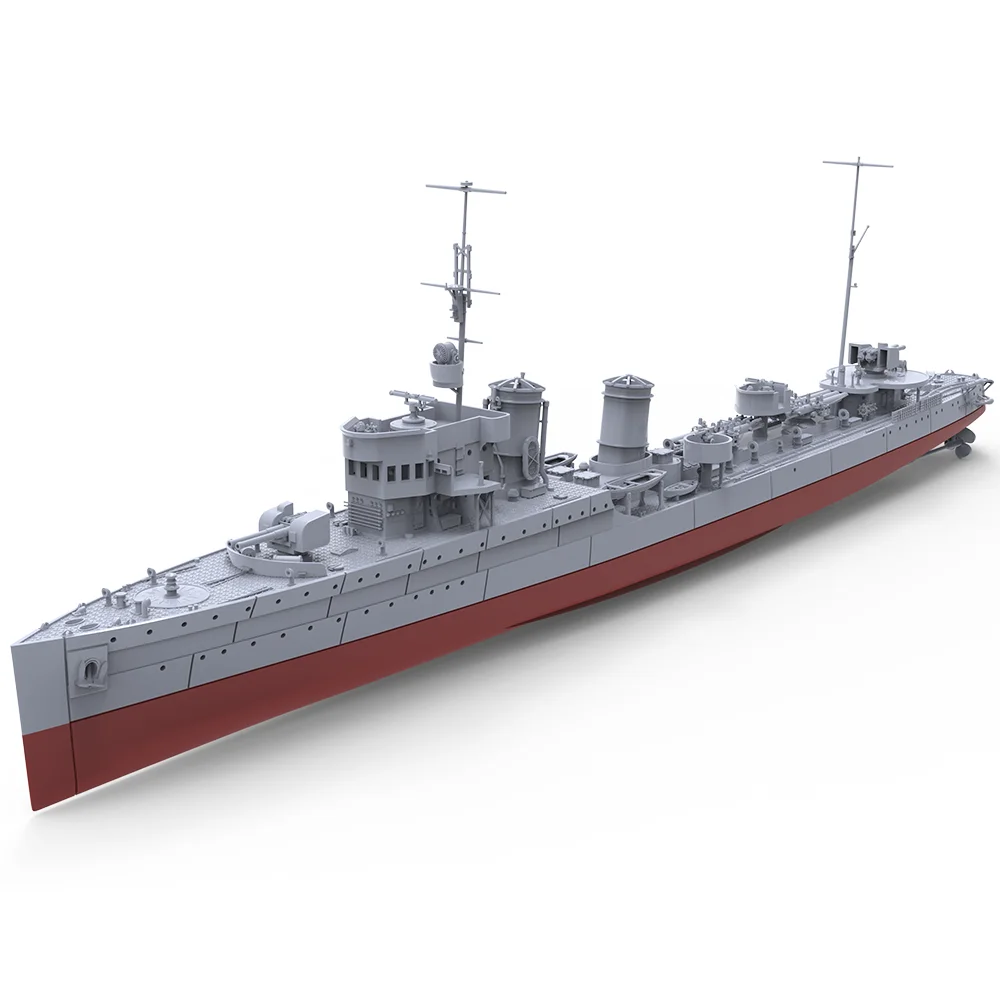 SSC732 SSMODEL 1/350 1/700 1/200 Italian Turbine Class Destroyer Turbine 1927 Full Hull  Military Model Kit