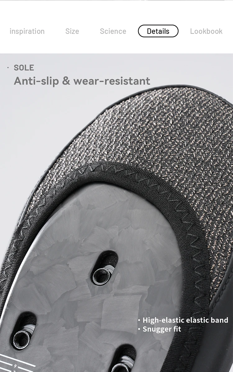 EVR Fahrrad-Schuhüberzüge, leicht, wasserabweisend, winddicht, für Frühling und Herbst, MTB, Rennrad, Fahrrad-Schuhüberzüge, Fahrradzubehör – Detail 9