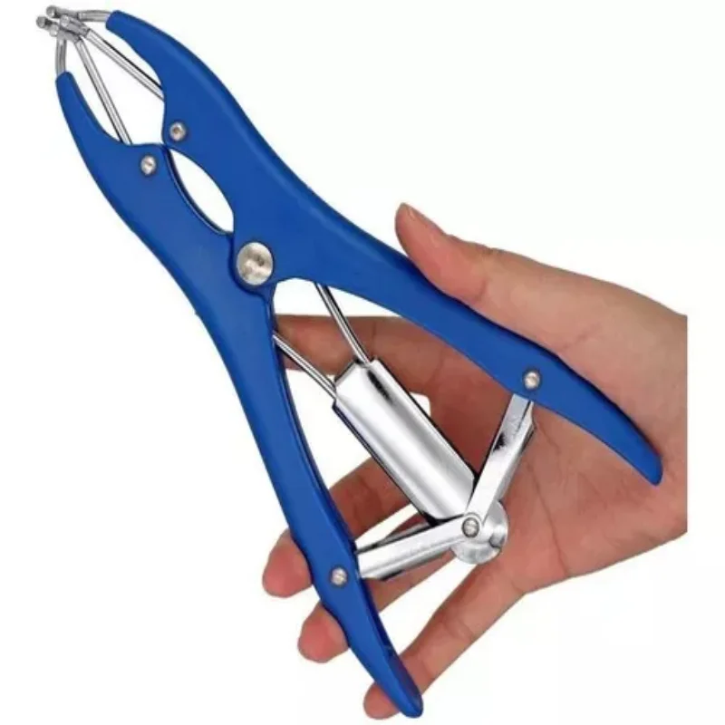 Castration Pliers for Sheep & Goats: 100 Latex Rings - Stretcher Included