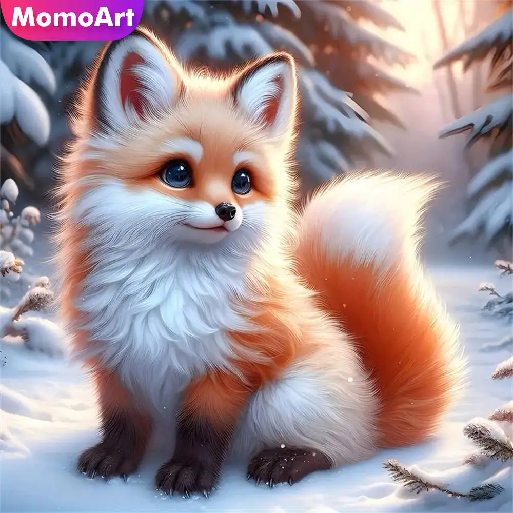 Momoart Bär Diamant Mosaik Tier voller Runde Diamant Malerei Mond Stickerei neue Ankunft handgemachte Hobby