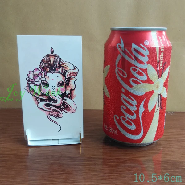 Waterproof Temporary Tattoo Sticker 10.5*6 cm elephant tattoo Ganesha tatto stickers flash tatoo fake tattoos for girl women