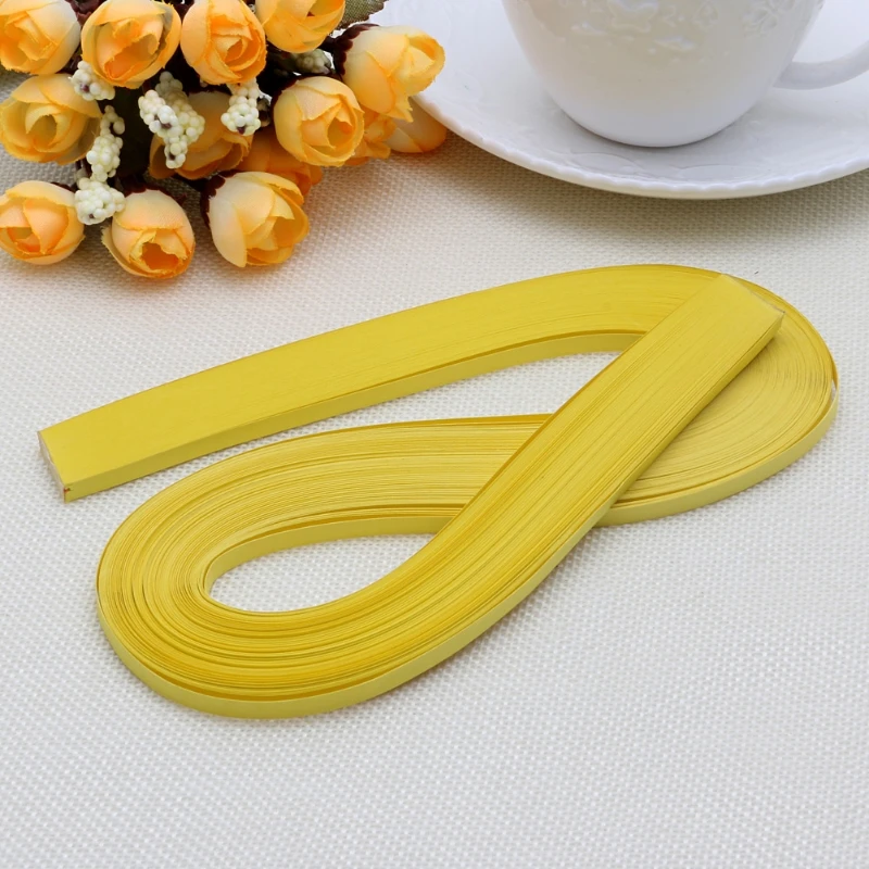 Quilling Paper 120 Stripes 5mm Width Color Solid Colors Paper for Children Adults DIY Fun Accessory Drop ship