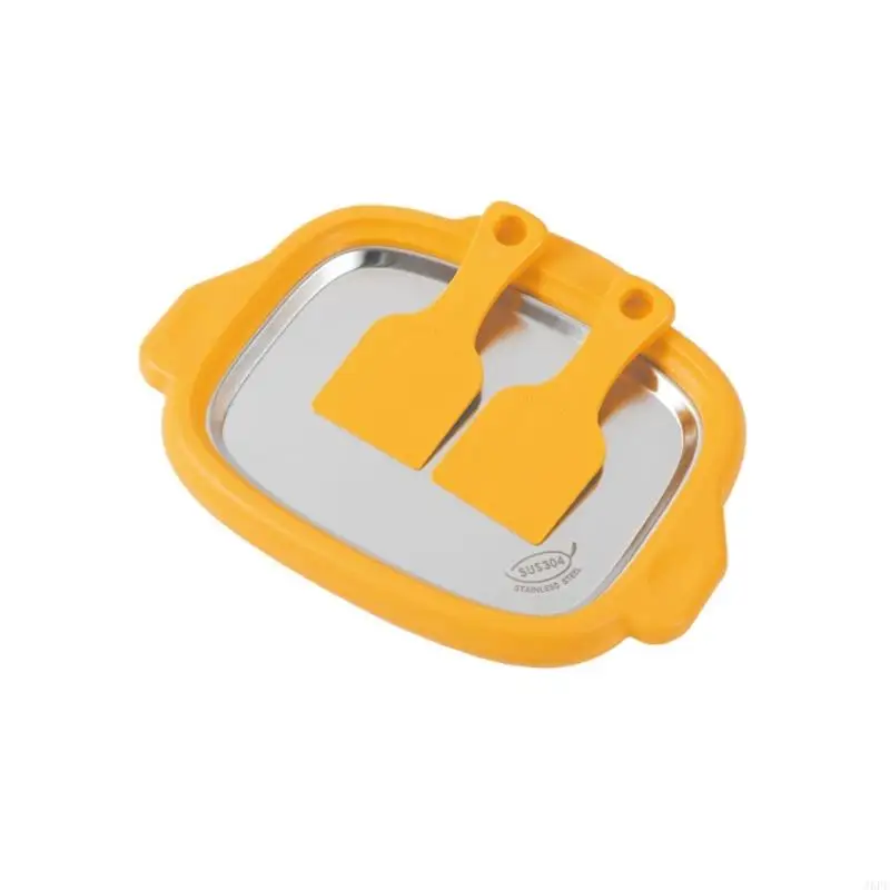 J6pe Ice Cream Roll Maker Rolled Ice Cream Machine Bintik Manis Instan Cold Plate