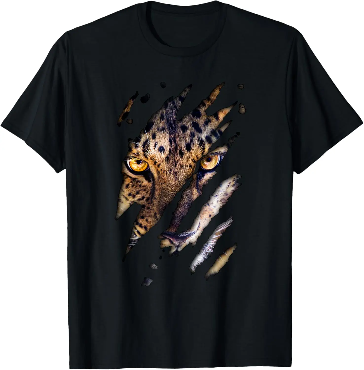 Leopard Print Cheetah Print Safari Park Animal Keeper Costume T-Shirt