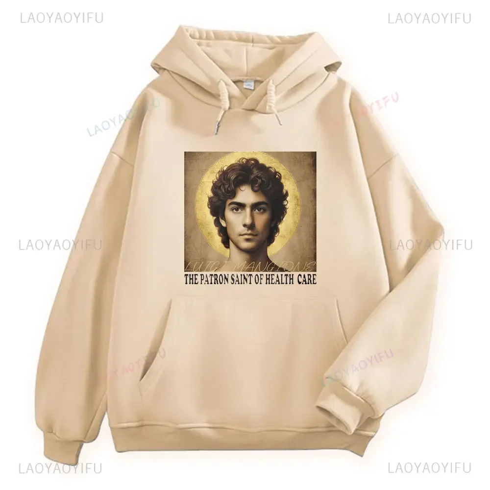 United Healthcare Luigi  Warm Autumn Sweatshirt The Patron Saint of Health Care Justice Unisex Hoodies Sweatshirt Tops