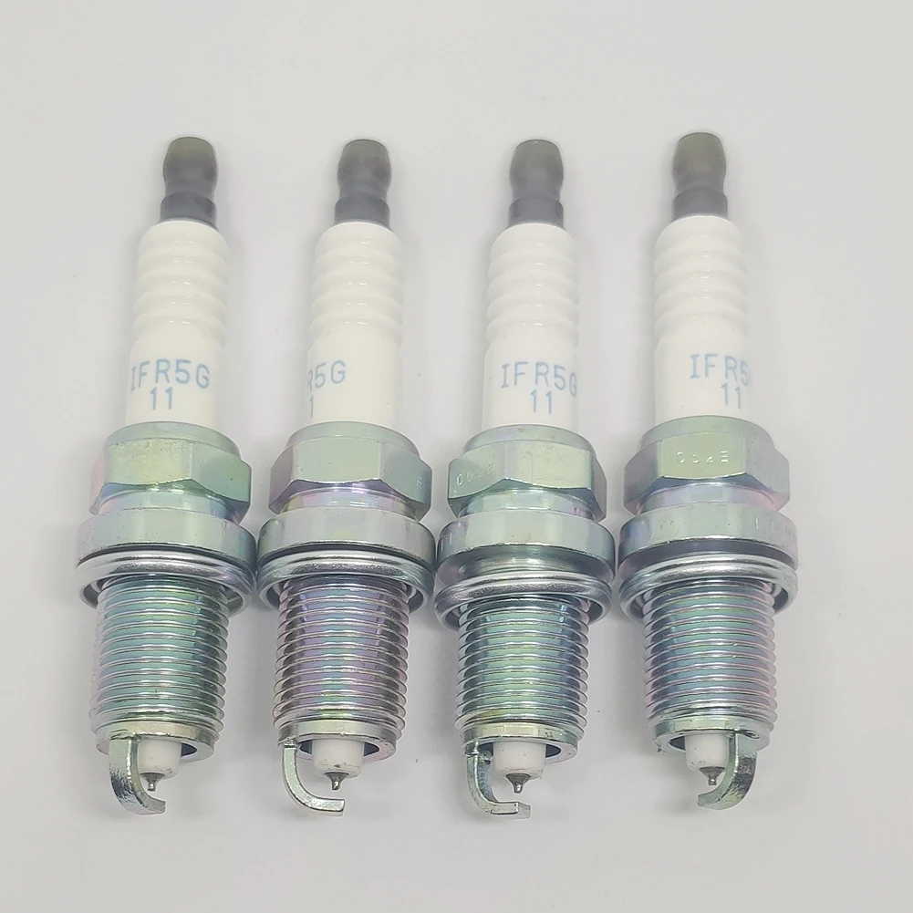 4pcs Spark Plugs Iridium 27410-23700 Fit for Hyundai G4GC 2.0L ELANTRA 2000-2011 TIBURON 2006-2008 TUCSON 2004-2020