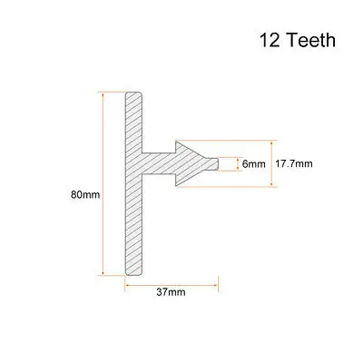 1pc Drill Chuck Key 6mm Pilot 13mm Gear for Impact Driver Drills Tools Wrench Black