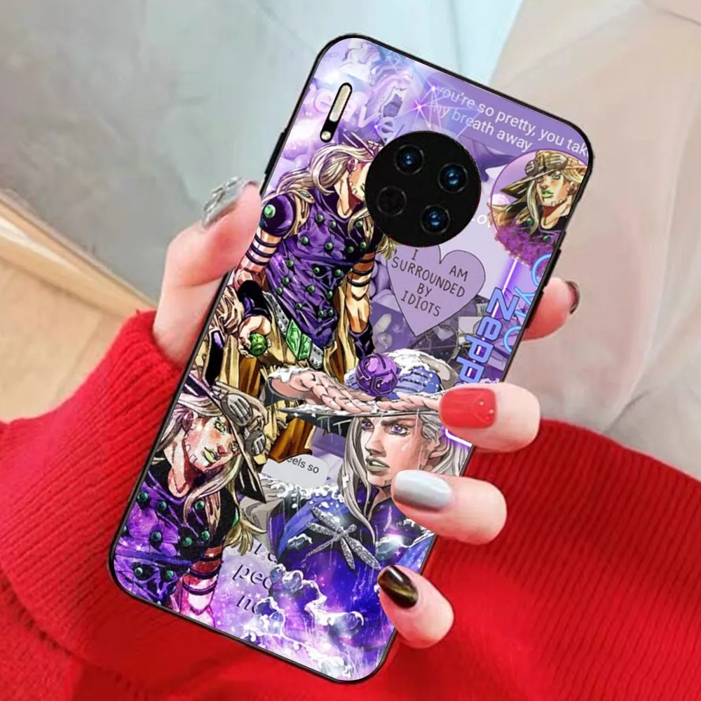 Casing ponsel Anime Petualangan Aneh JoJo untuk Huawei Mate 10 20 30 40 50 Lite Pro Nova 3 3i 5 6 SE 7 Pro 7SE