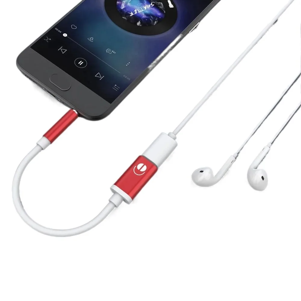 3.5mm Male 3.5mm Male Type-c Female Converter Aux Cable Headphone Converter 3 5mm To Type C Adapter Conversion Portable