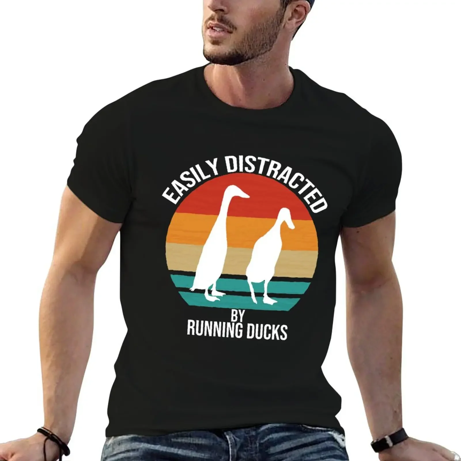 

Running Duck Self-Catering Gardener Duck Gift T-Shirt luxury designer plain quick-drying mens t shirts pack