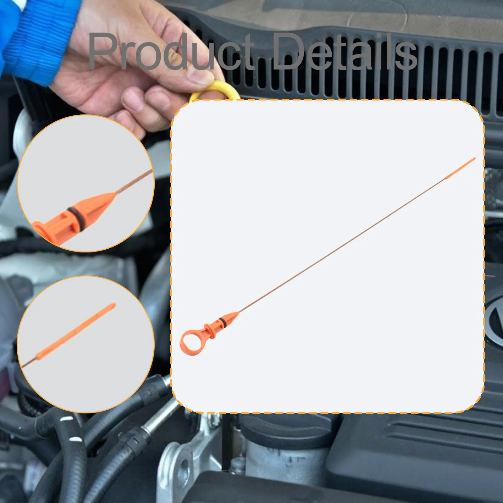 زيت محرك السيارة مقياس 1174G9 إصلاح الملحقات مستوى زيت السيارات تراجع عصا زيت المحرك قضيب قياس لبيجو 508 #5