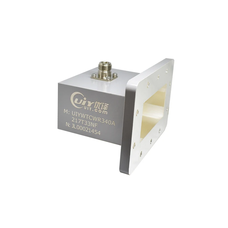 

2025 2.17 ~ 3.3GHz 100W WR340 Waveguide to Coaxial Adapter