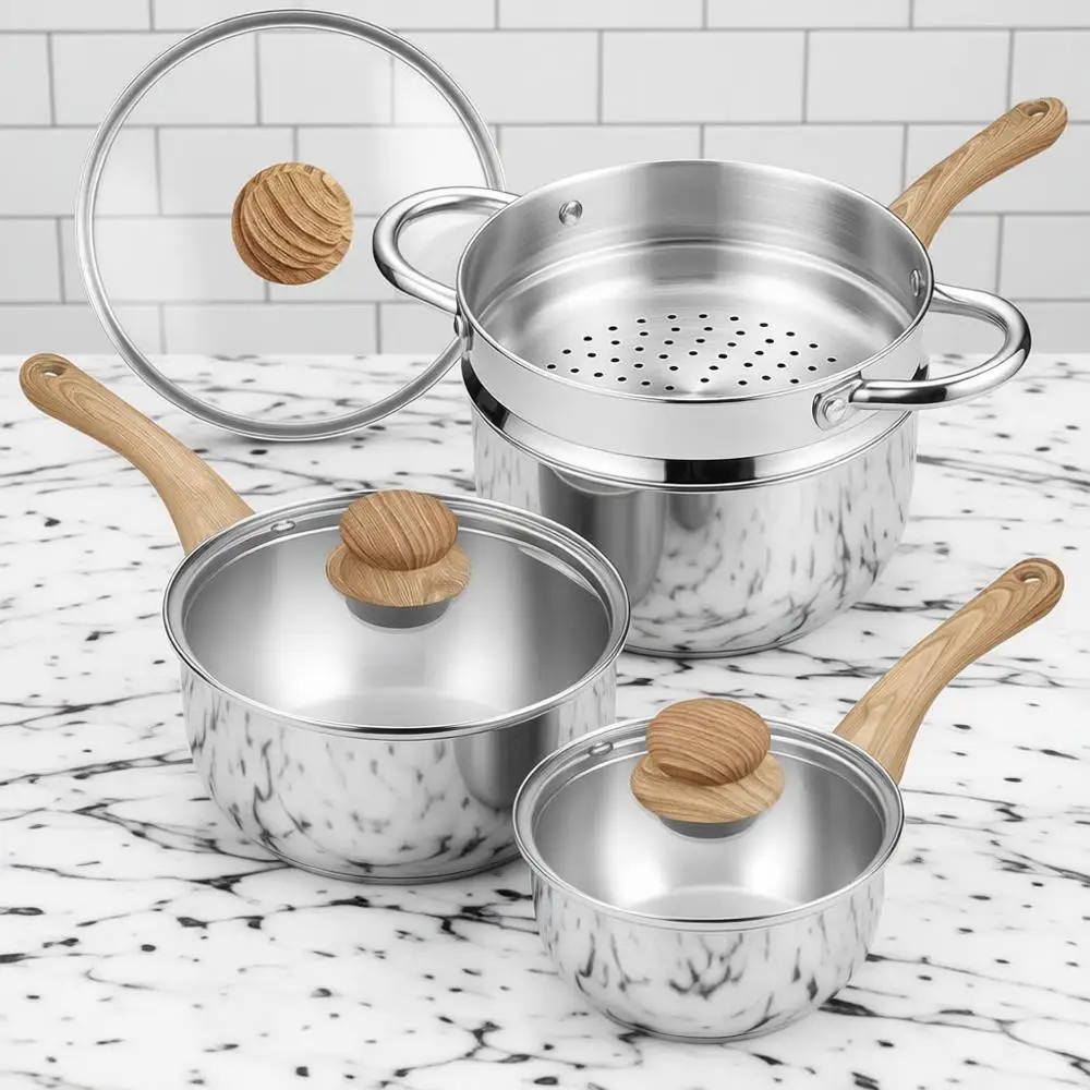 Stainless Steel Sau…