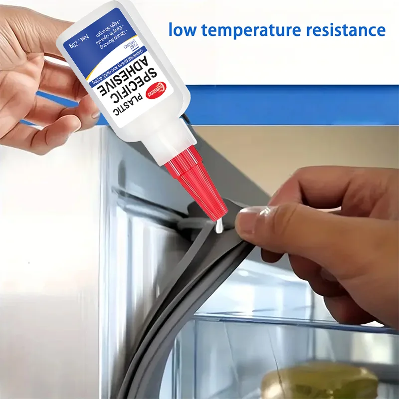 Refrigerator Drawer Adhesive, Quick-Drying Strong Type, for Refrigerator Brackets, Shelves, Trays, Seals, Glass Doors, Etc., wit