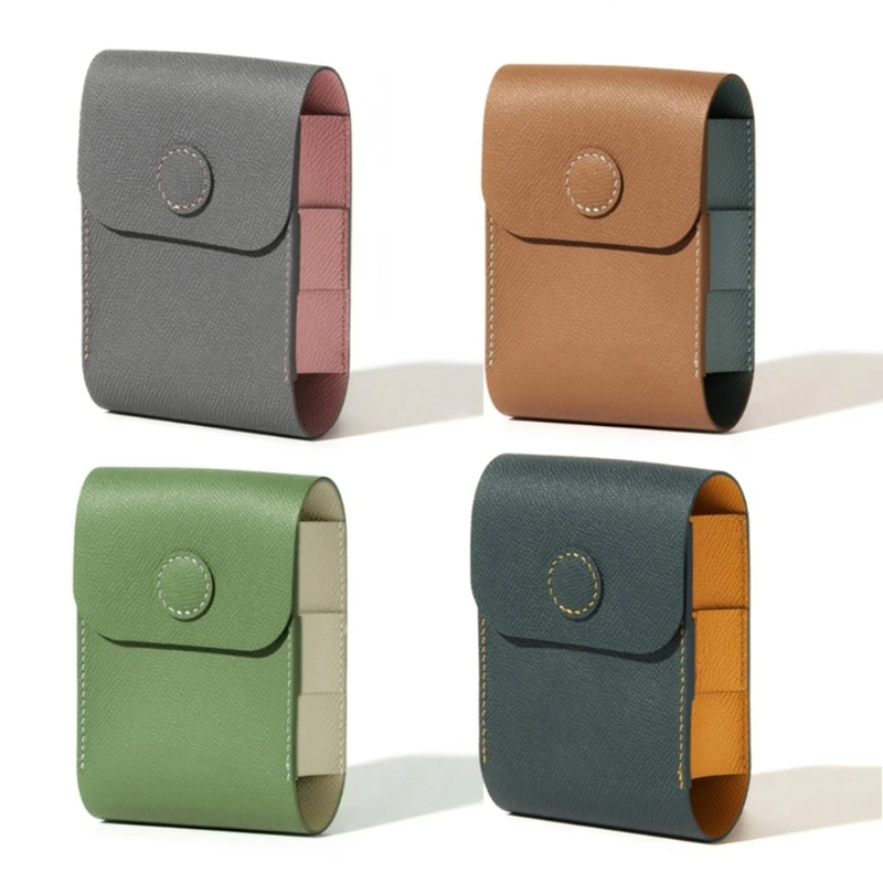 

Portable Leather Golf Ball Bag Practical Golf Ball Case Waist Holder Bag Golf Accessory Pouch Waist Storage Bag 24BD