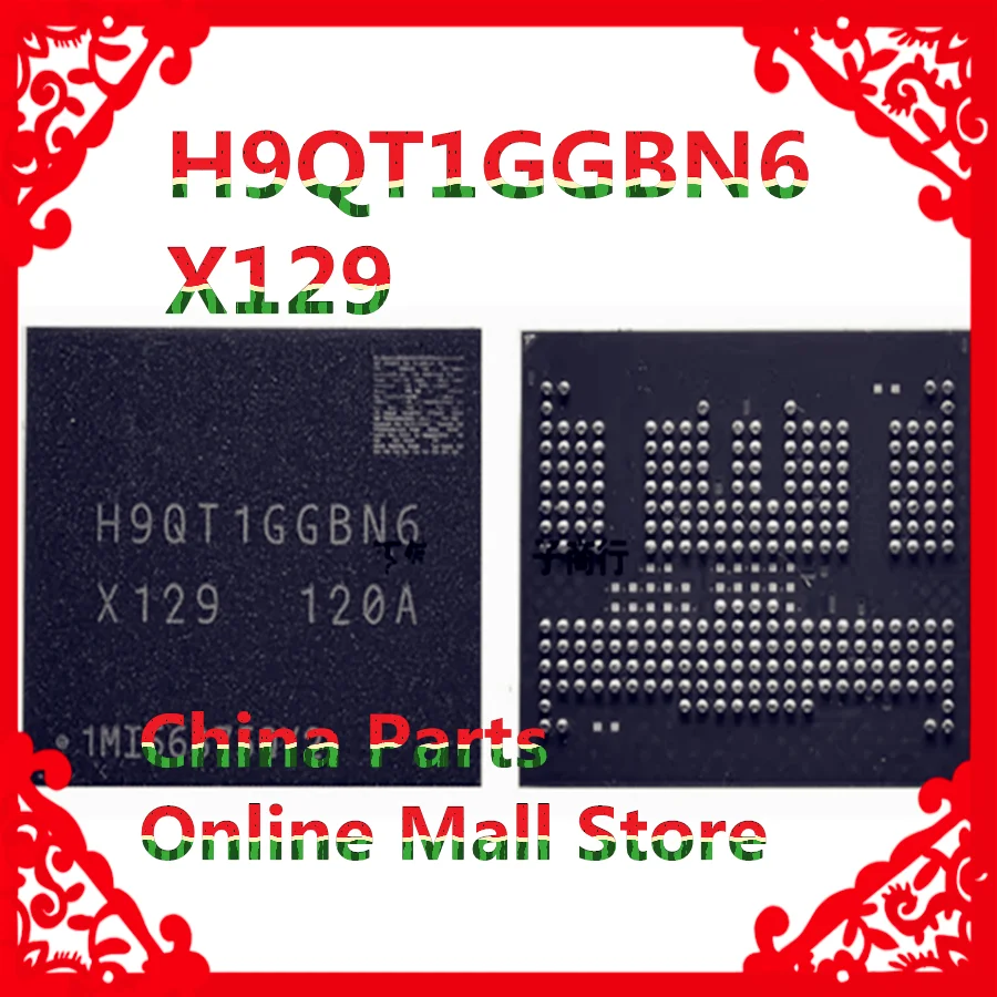 H9QT1GGBN6X129 UMCP memory 12+256GB mobile phone font library IC BGA254