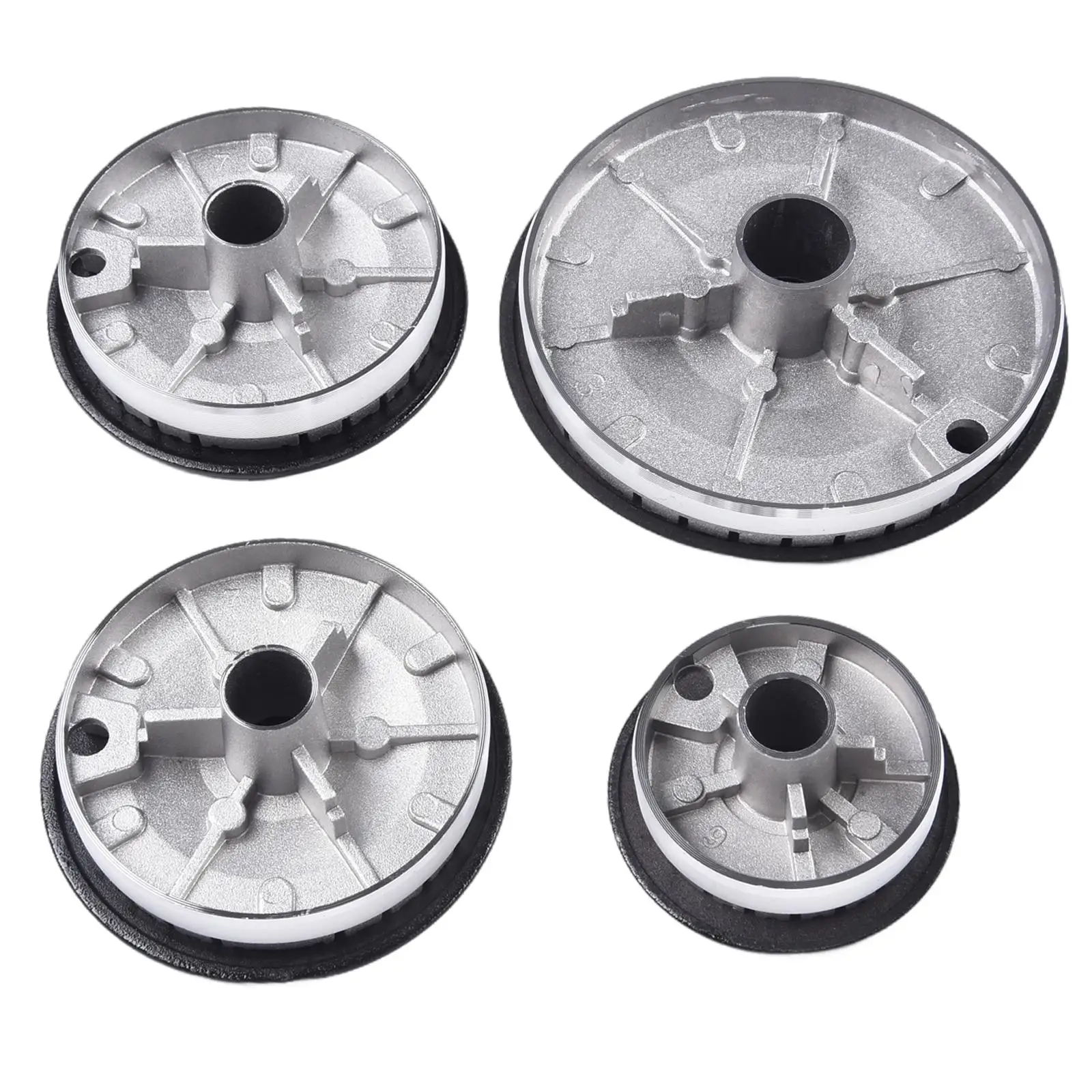 Upgrade Cooker Hat Set Oven Gas Hob Burner Crown Flame Cap Cover Metal For Kitchen Fit For SABAF Stove Handles Lid Kit