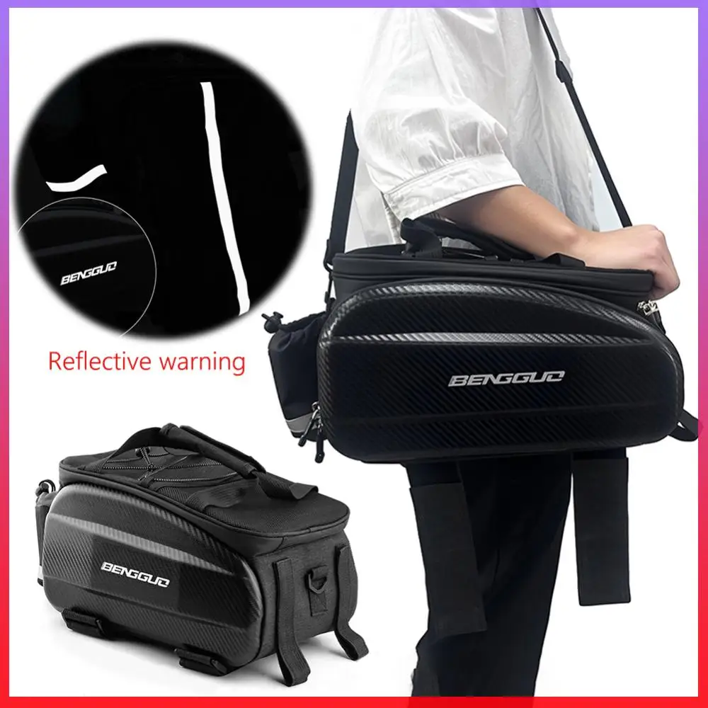 

Велосумка на заднее сиденье с отражателем и плечевым ремнем для поездок на работу и активного отдыха