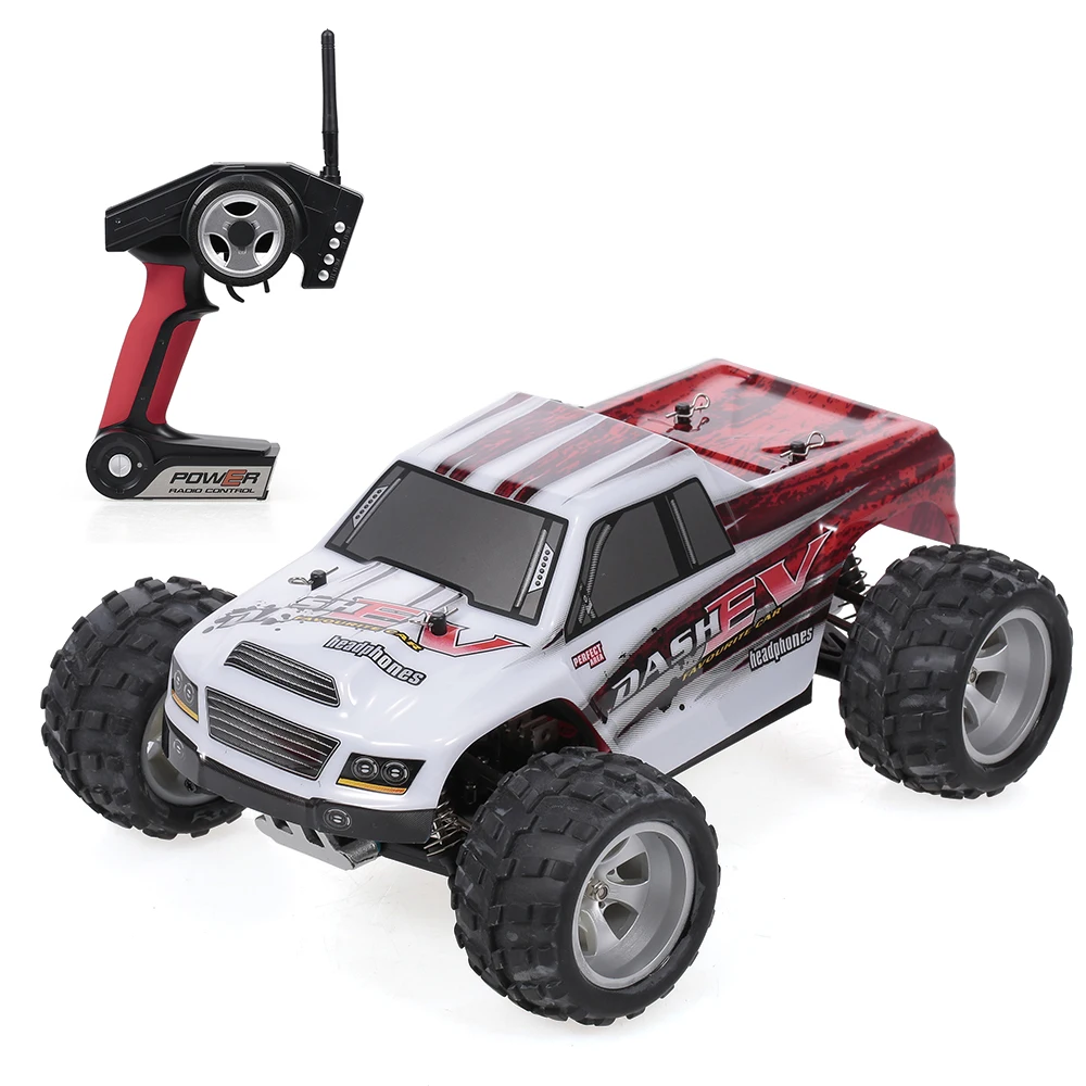 WLtoys A979-B 2.4G 1/18 RC Car 4WD 70KM/H High Speed Electric Full Proportional Truck RC Crawler RTR for Kids Adults