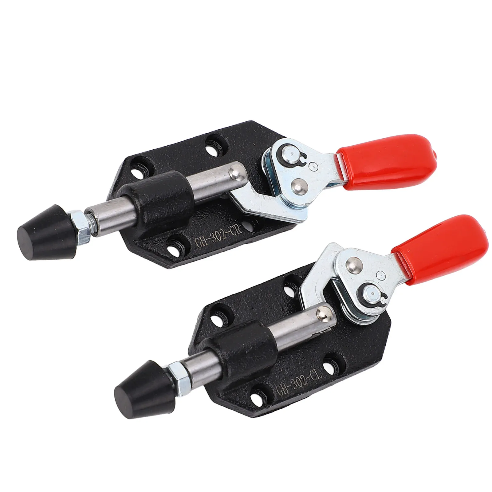 2pcs Push Pull Toggle Clamp Rustproof 20mm Stroke Erosion Resistant Left Right Quick Release Toggle Clamp Jig for Positioning