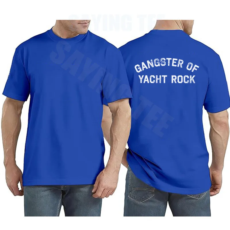 Gangster of Yacht Rock Grafik-T-Shirt Y2k Streetwear Personalisiertes Musik-Konzert-Slogan-T-Shirt Humor Yacht Rock Musik-Fans Kleidung – Detail 11
