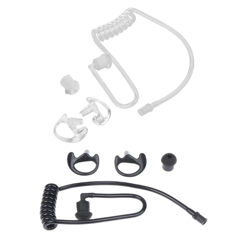 

Walkie Talkie Earphone Earpiece Coil Acoustic Air Tube for Two-Way Radio Headset