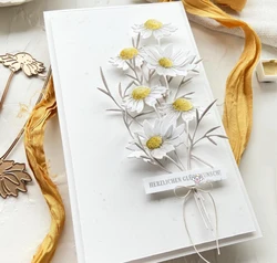 Craft metal cutting dies cut die mold Daisy flower decoration Scrapbook paper craft knife mould blade punch stencils