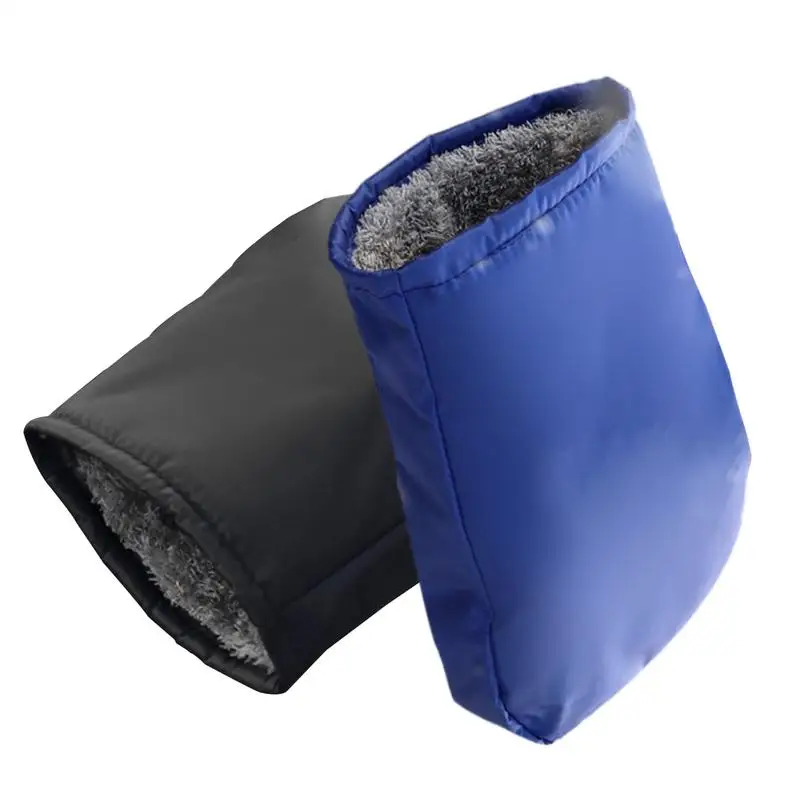 

Мотоциклетные перчатки на руль, ветрозащитные перчатки для ручки мотоцикла со светоотражающими полосками, 1 пара, теплый чехол для ручки мотоцикла