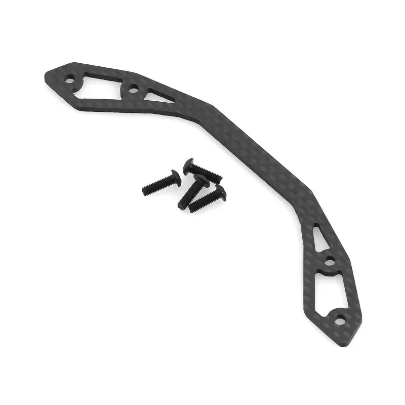 Koolstofvezel bumperbeugel spons drukplaat LY31 voor 1/10 TAMIYA XV01