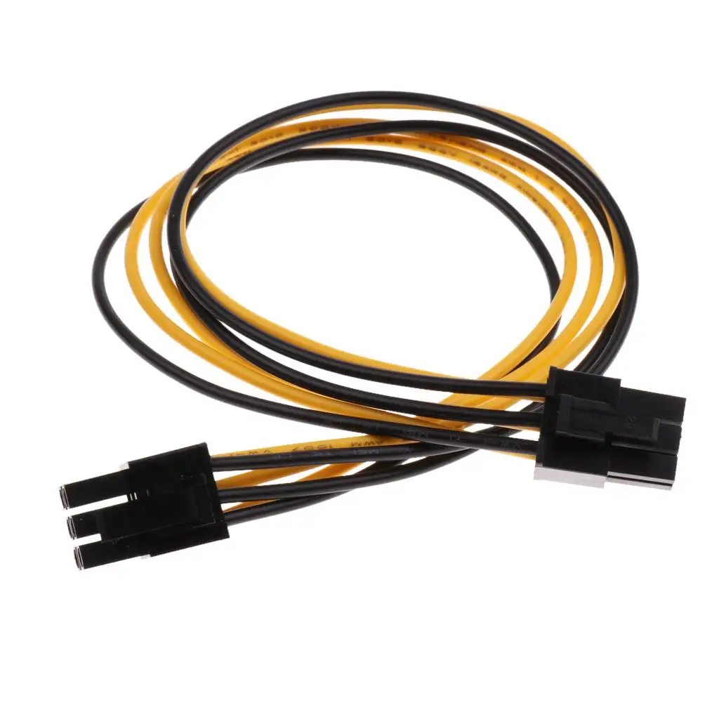 Mini 6-Pin to PCI-E 6PIN Graphics Video Card Power Extendion Splitter Cable